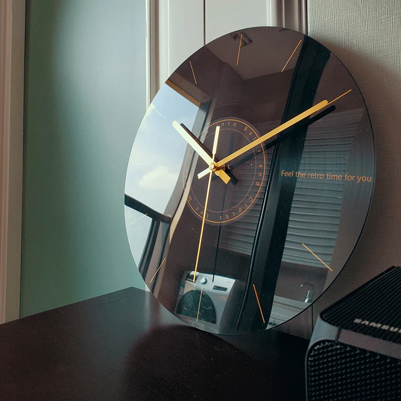 Luxury Watch Wall Clock - Orologio da parete silenzioso di lusso