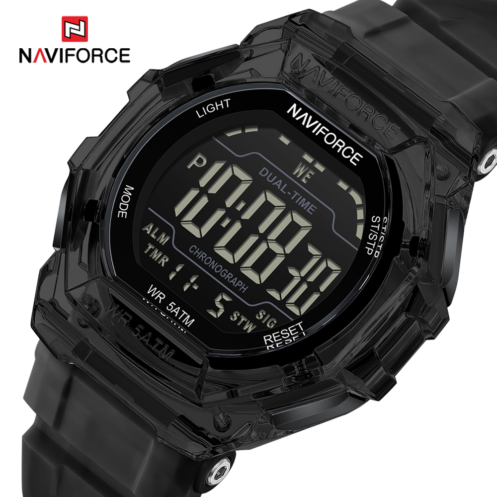 Field Watch Military - Orologio Digitale LED Multifunzione NAVIFORCE per