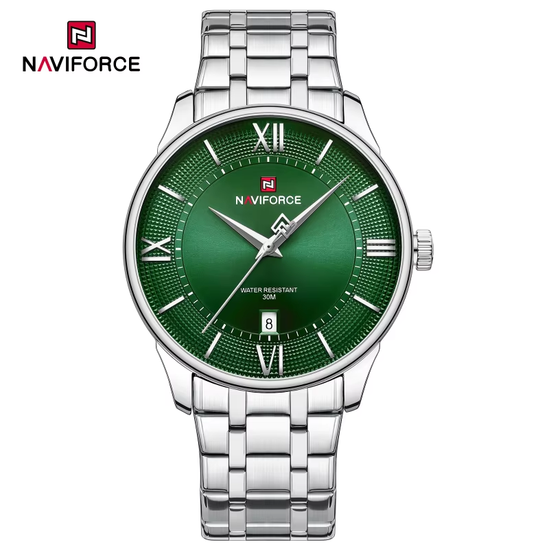 Quiet Luxury Watch Men - NAVIFORCE Orologio da Polso Maschile al