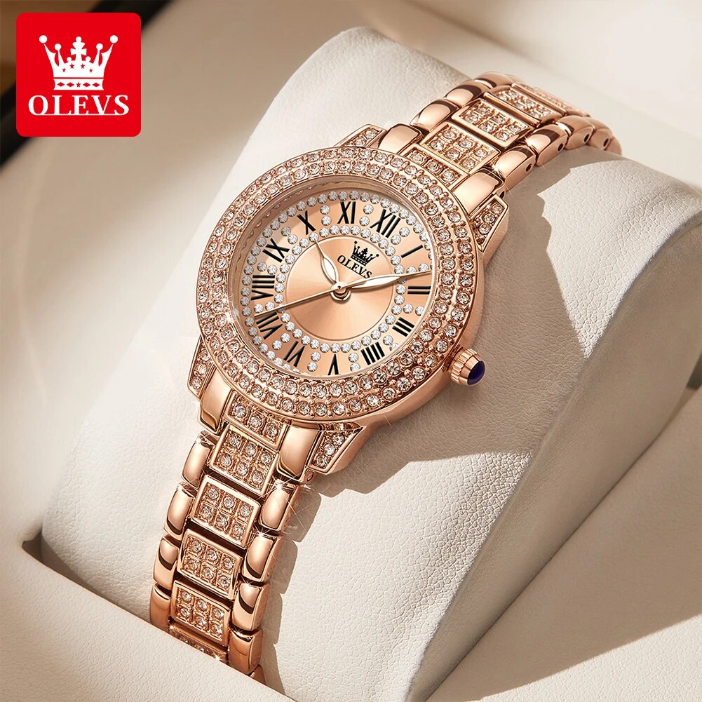Luxury Watch Lady - OLEVS 9943 Orologio al quarzo originale
