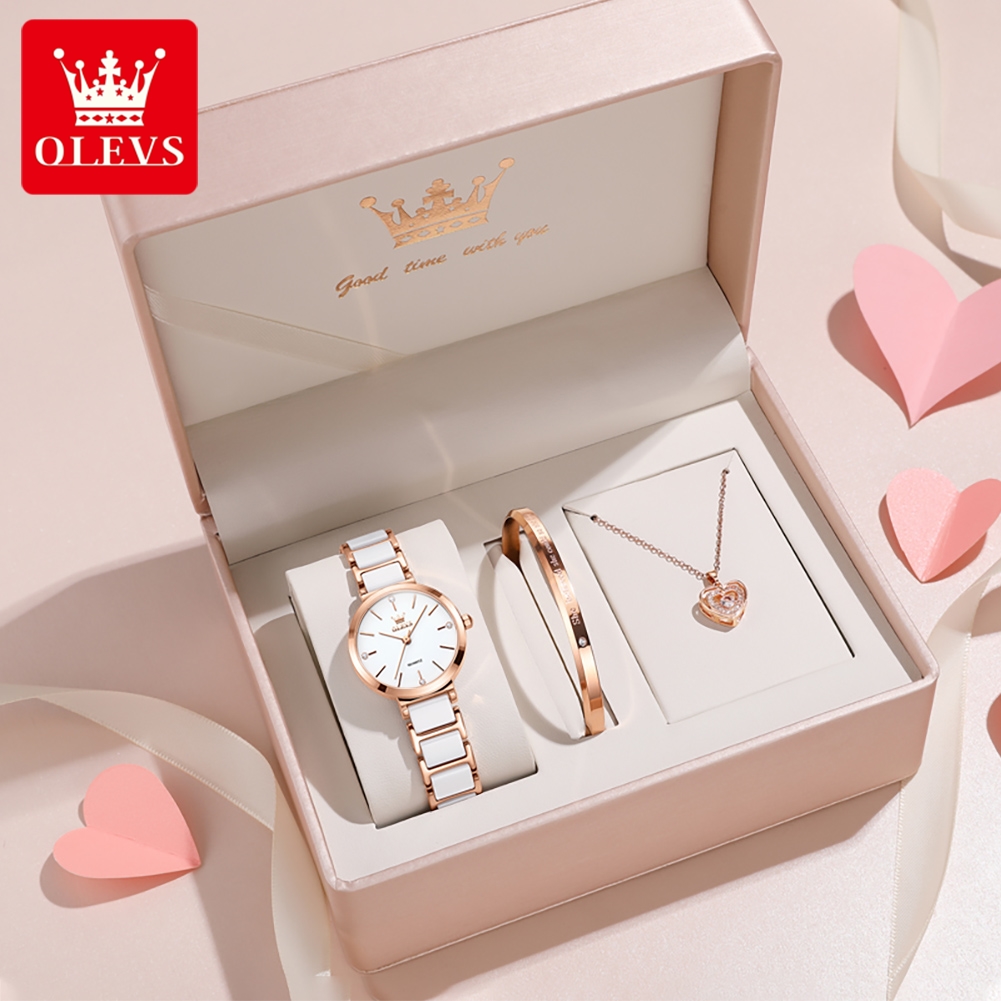 Luxury Watch Lady - OLEVS Orologio da donna 5877 Orologio