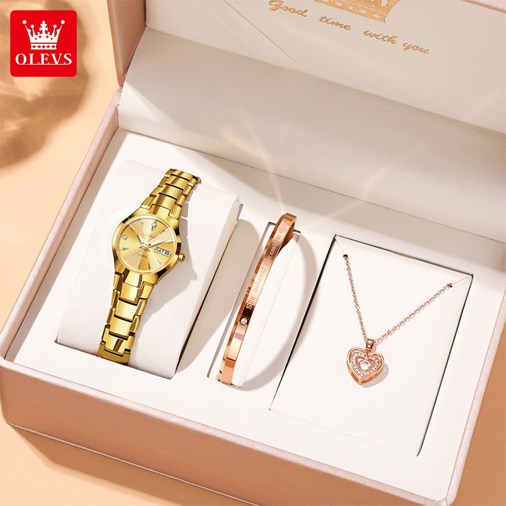 Luxury Watch Lady - OLEVS Orologio da donna 8697 Orologi