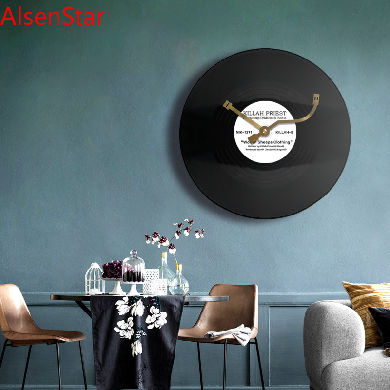 Luxury Watch Wall Clock - Orologio da Parete Creativo Retrò in