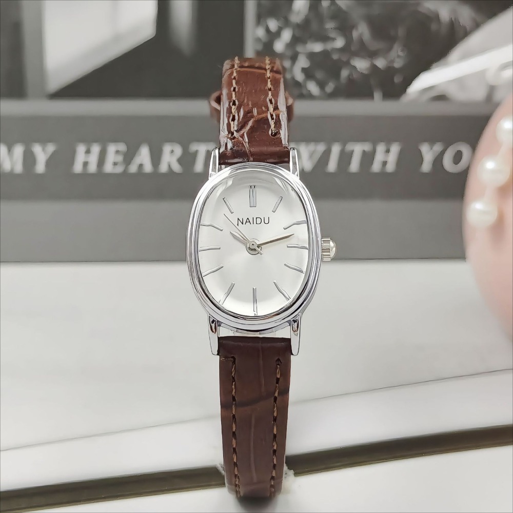 Luxury Watch Lady - Orologio da donna con quadrante ovale