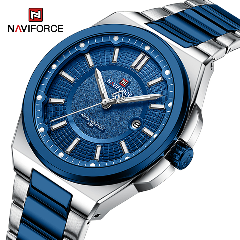 Field Watch Military - NAVIFORCE Orologio da uomo al quarzo,