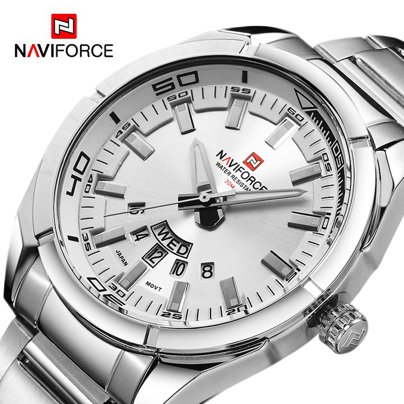 Field Watch Military - Orologi da Uomo NAVIFORCE, Impermeabili in