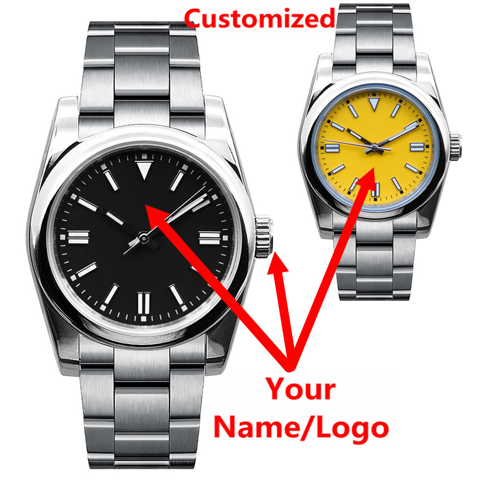 Luxury Watch Strap - Orologio da uomo con logo personalizzato,