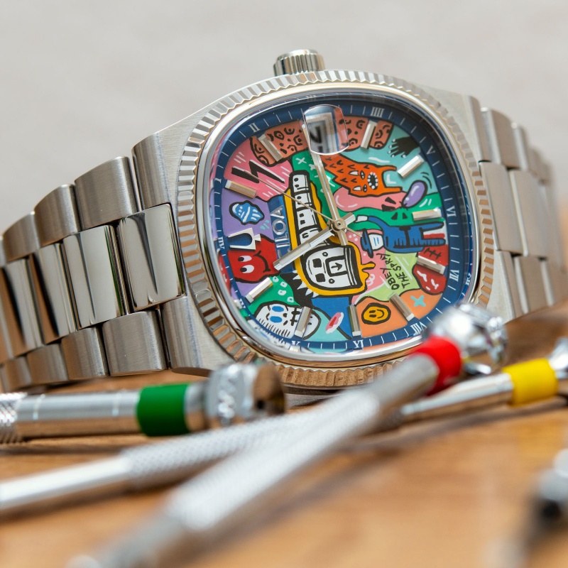 Luxury Watch Low Price - Orologio retrò quadrato da uomo, di