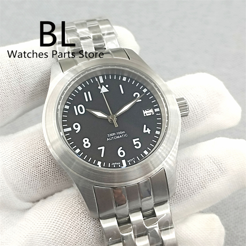 Luxury Watch Green Dial - BLIGER 36mm/39mm Pilot Style NH35 Orologio