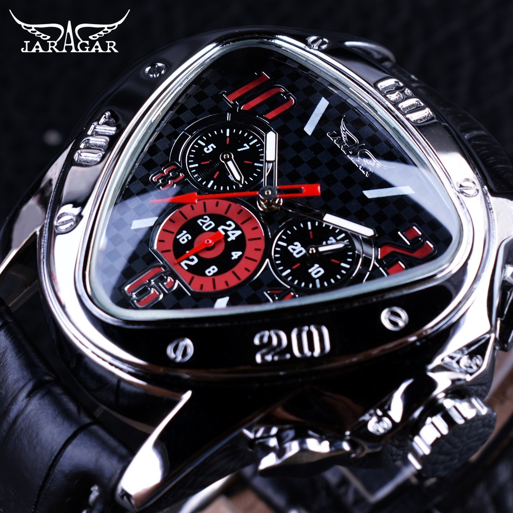Watch Triangle Luxury - Jaragar Sport Racing Design Triangolo geometrico