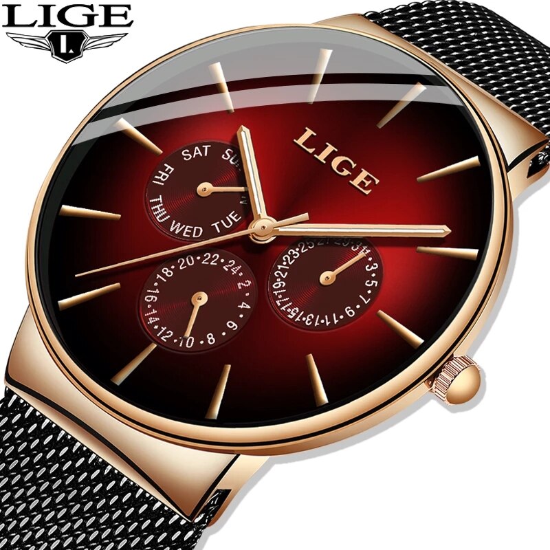 Luxury Watch Low Price - New LIGE Fashion Mens orologi Top