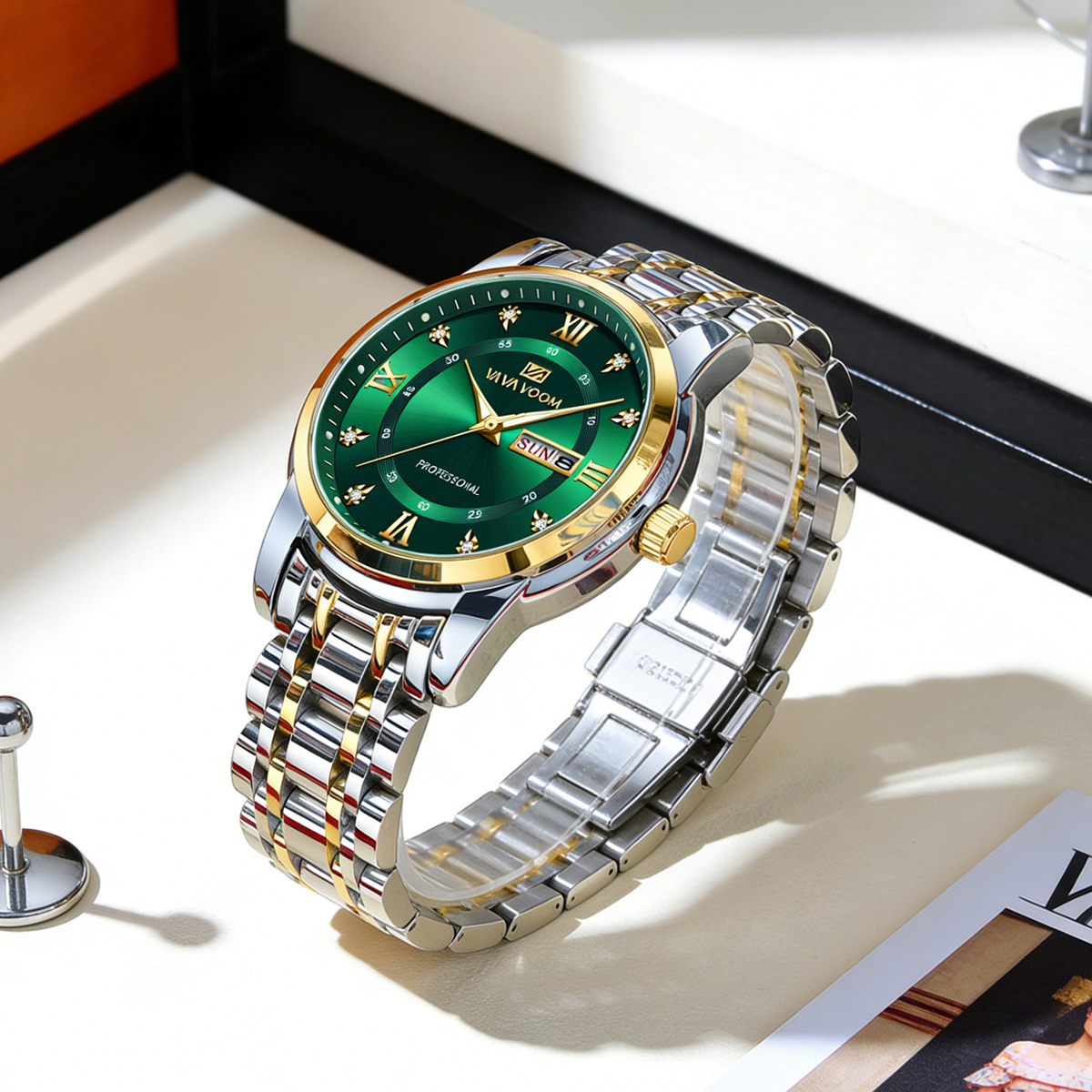 Orologio di Lusso con Anello i - Luxury Watch Green Dial recensione e prezzo