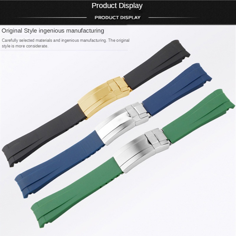 Cinturino per Orologio in Sili - Luxury Watch Green Dial recensione e prezzo
