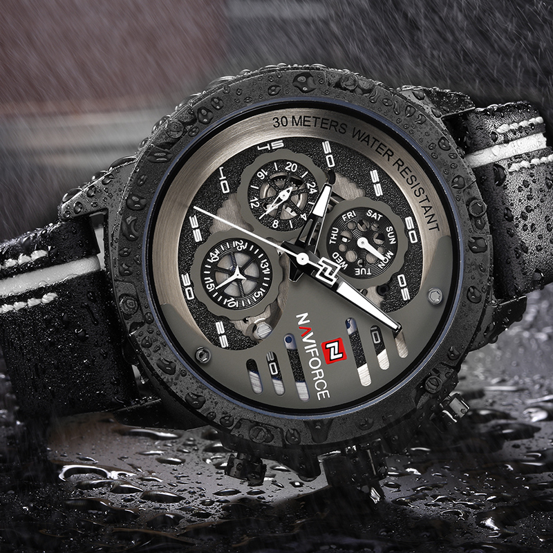 Nuovo NAVIFORCE Creativa degli - Field Watch Military recensione e prezzo