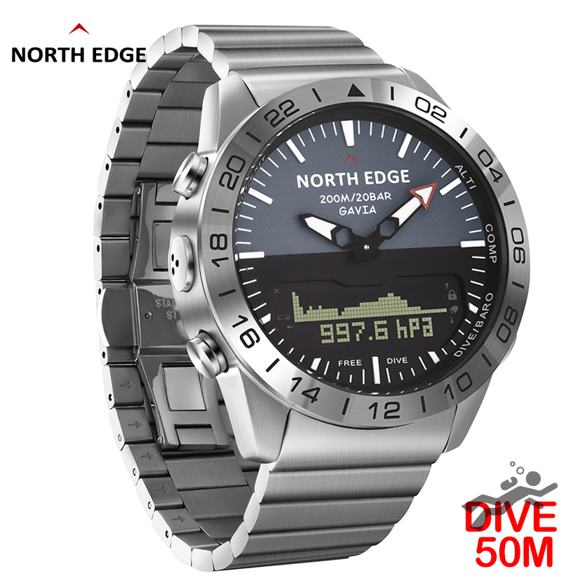 NORTH EDGE Orologio Subacqueo  - Field Watch Military recensione e prezzo