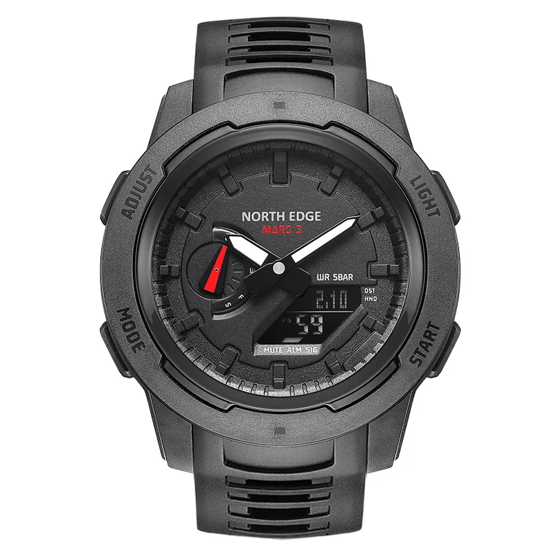 NORTH EDGE Mars 3 Orologio mil - Field Watch Military recensione e prezzo