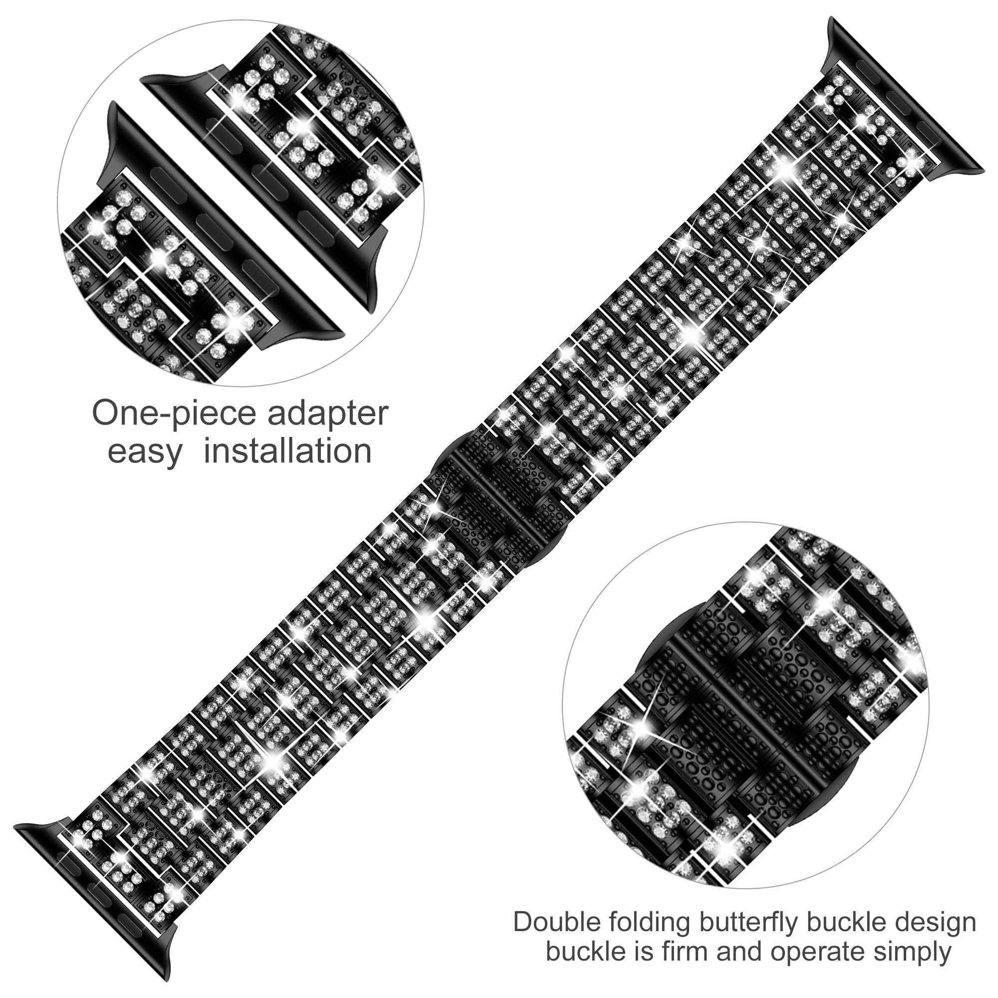 Cinturino diamantato per Apple - Apple Watch Luxury X recensione e prezzo