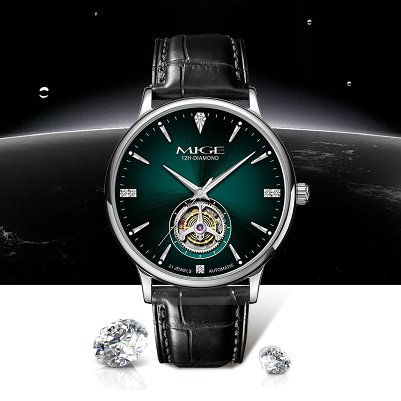 Orologio Automatico da Uomo MI - Luxury Watch Green Dial recensione e prezzo