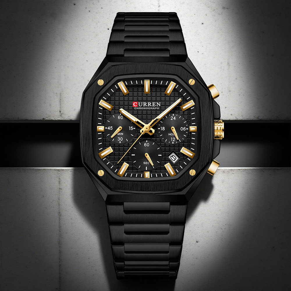 CURREN Orologio cronografo qua - Luxury Watch For Men recensione e prezzo