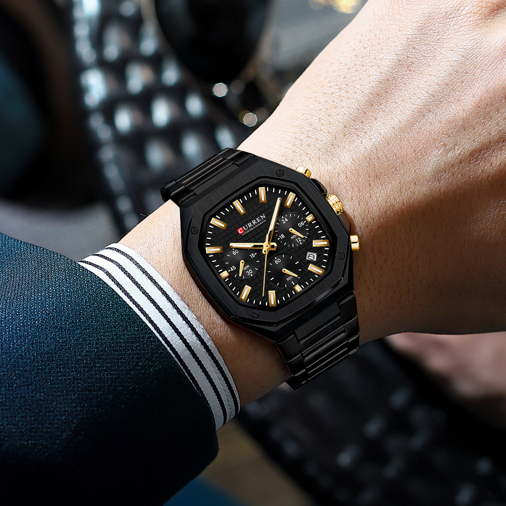 CURREN Orologio cronografo qua - Luxury Watch For Men recensione e prezzo