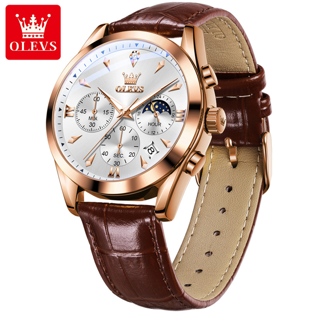 OLEVS Brand New Fashion Orolog - Luxury Watch Low Price recensione e prezzo